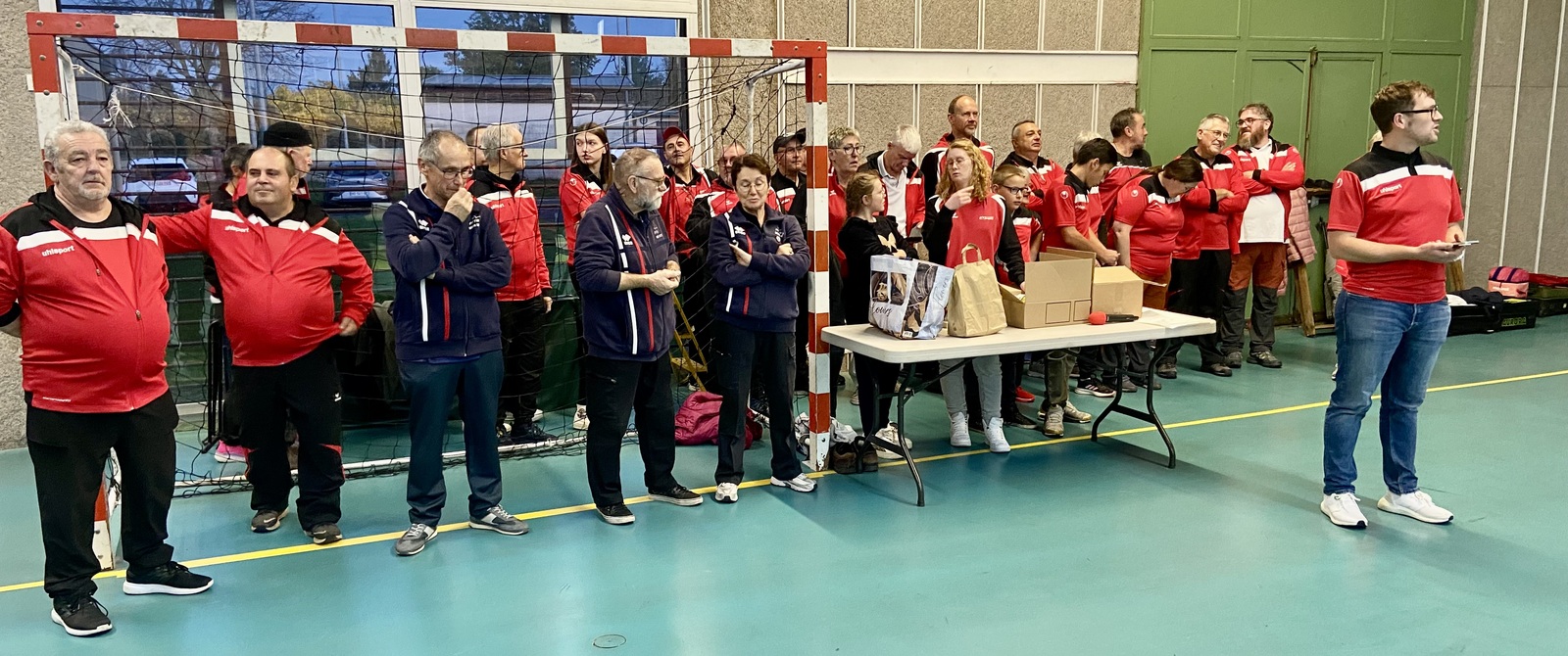 Compétition en salle du 8 et 9 novembre 2025.