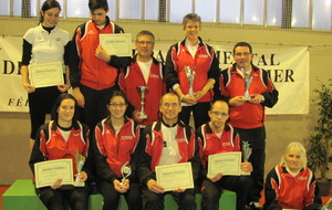 Championnat Départemental Yzeure 30 et 31 janvier 2016.
