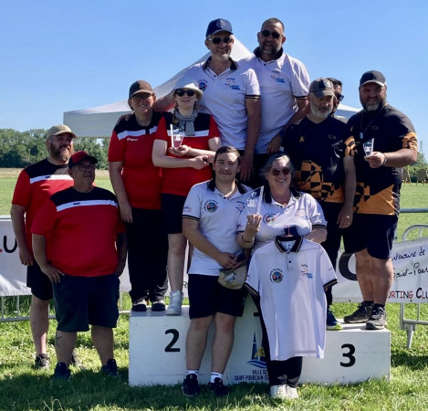 L'équipe poulies en finale régionale.