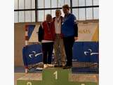 Chantal, championne d'Allier arc nu.
Pierrette, médaille d'argent.
