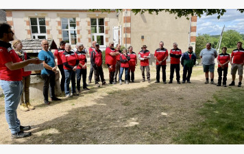 Compétition 3D à Tortezais.