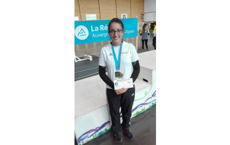 Aurore Pautrat championne d'Auvergne/Rhône/Alpes en Fita