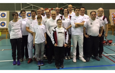 Compétition en salle de Bourbon L'Archambault du 9 et 10 décembre 2017.