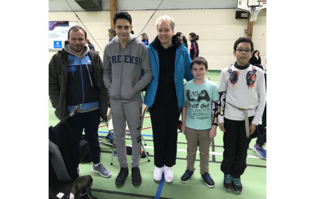 Première compétition pour les débutants 12/2017.