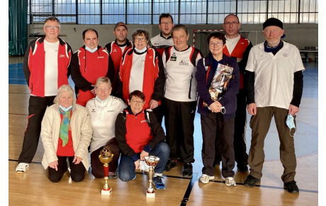 Trois titres aux championnats de l’Allier de tir en salle pour les Flèches de Villefranche.