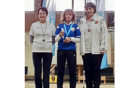 Nadine Radier vice-championne de ligue AURA.